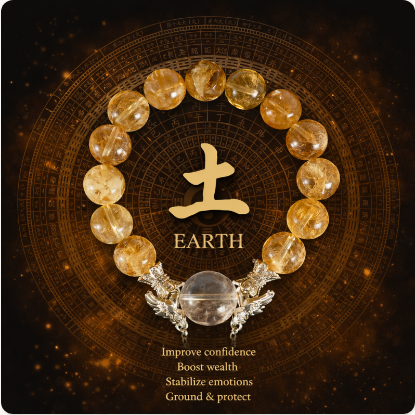 Earth element bracelet
