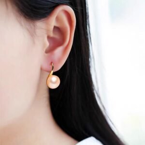Natural Pearl Hook Earrings