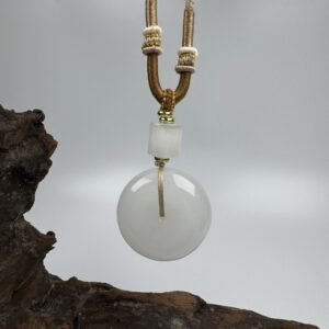 Natural Premium Silk Jade Necklace