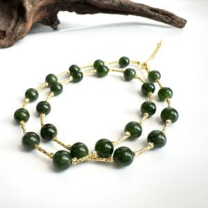 Natural Green Jade Necklace