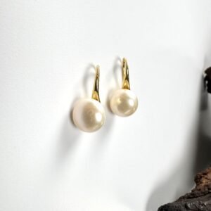 Natural Freshwater Pearl Hook Earrings