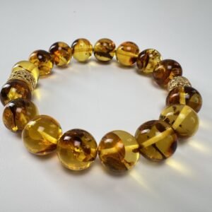 Yellow Luxury Amber Bracelet